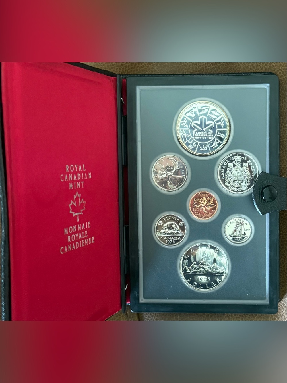 1978 Canadian Double Dollar Prestige - 11th Commonwealth Games, Edmonton RCM